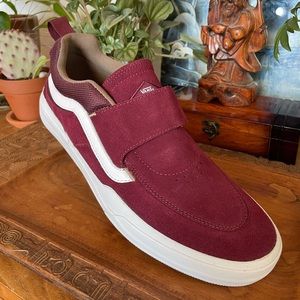 Vans Kyle Walker Pro 2 w/ Strap size 11 Port Wine Suede